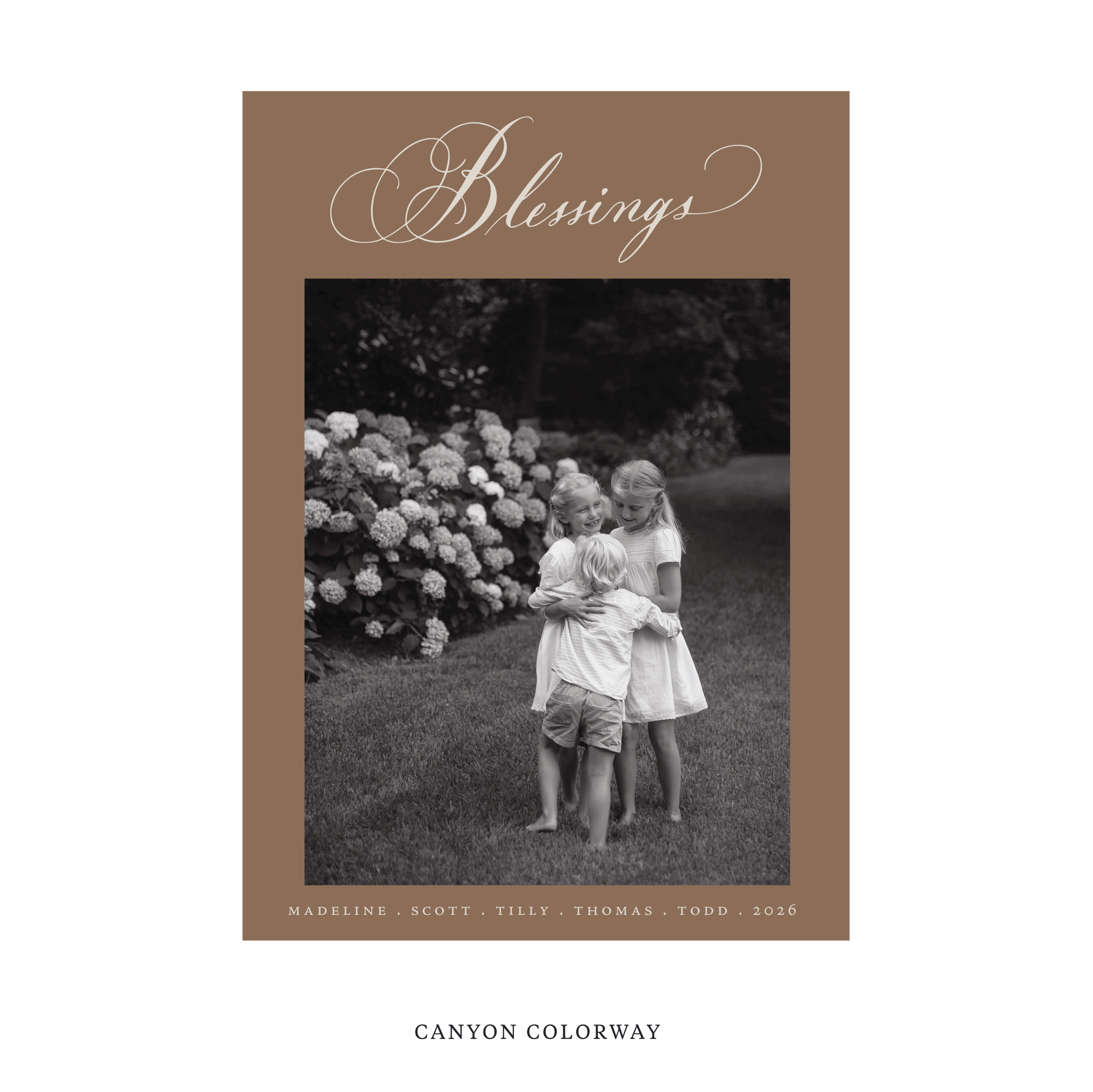 Regent Classic Printed Medium Holiday Card