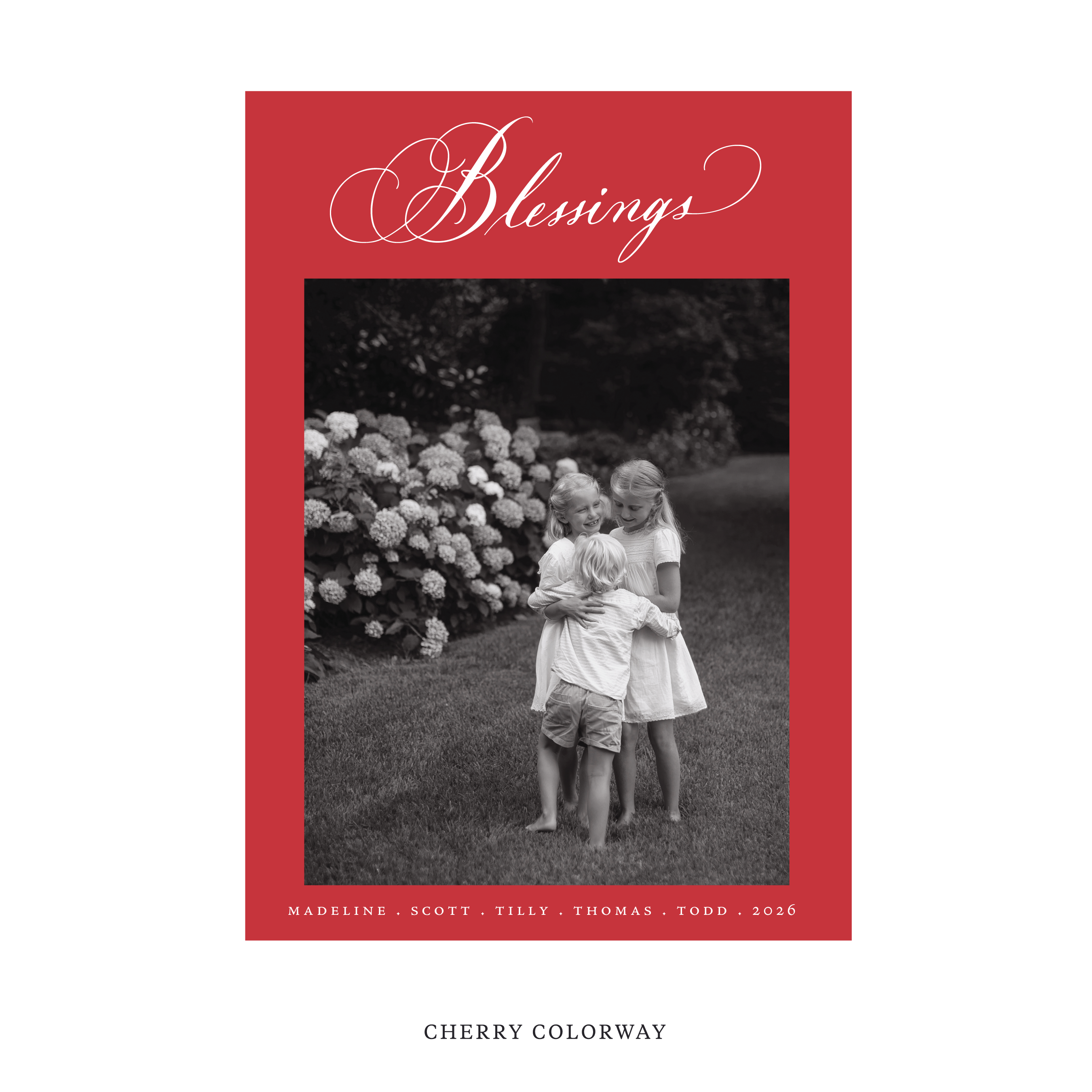 Regent Classic Printed Medium Holiday Card
