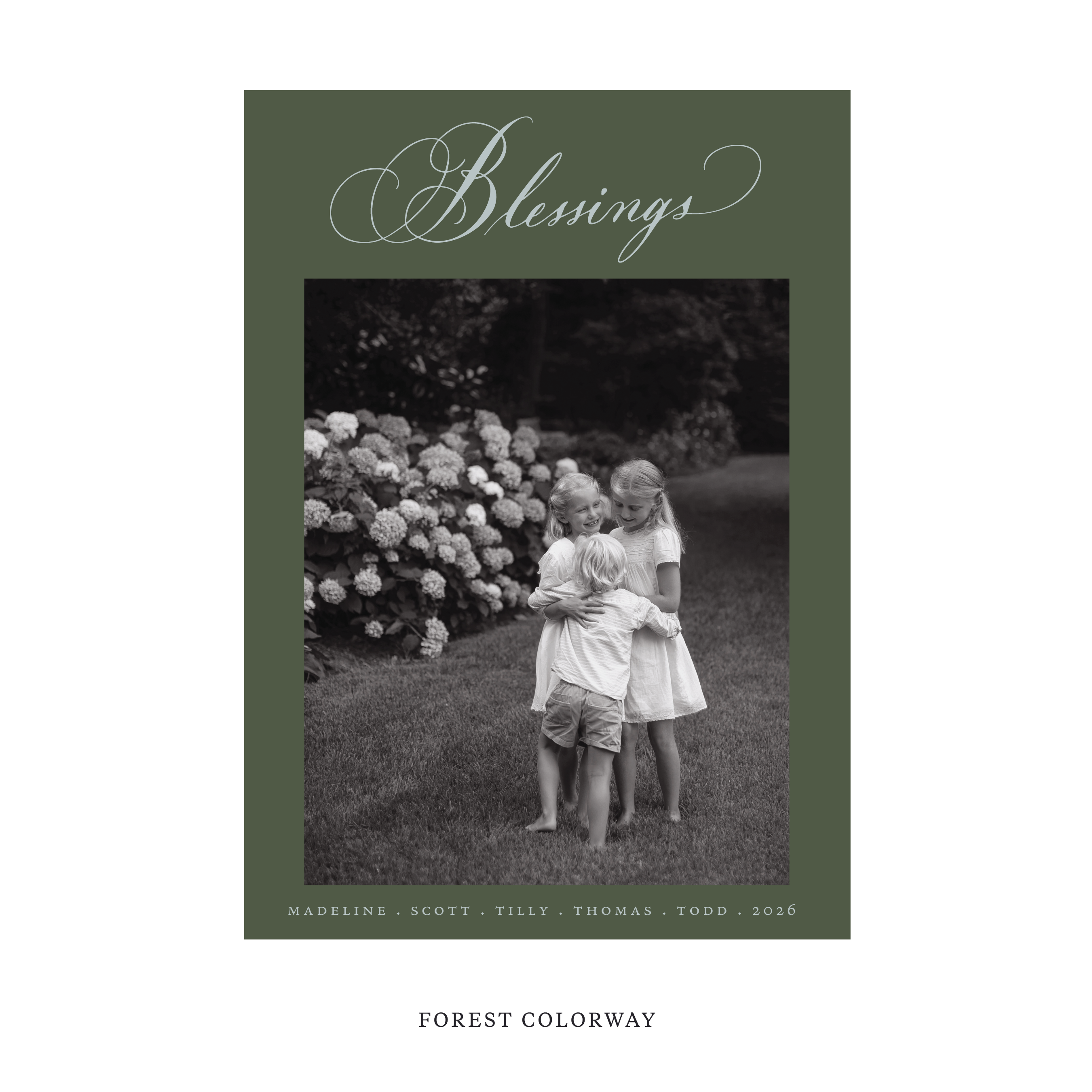 Regent Classic Printed Medium Holiday Card