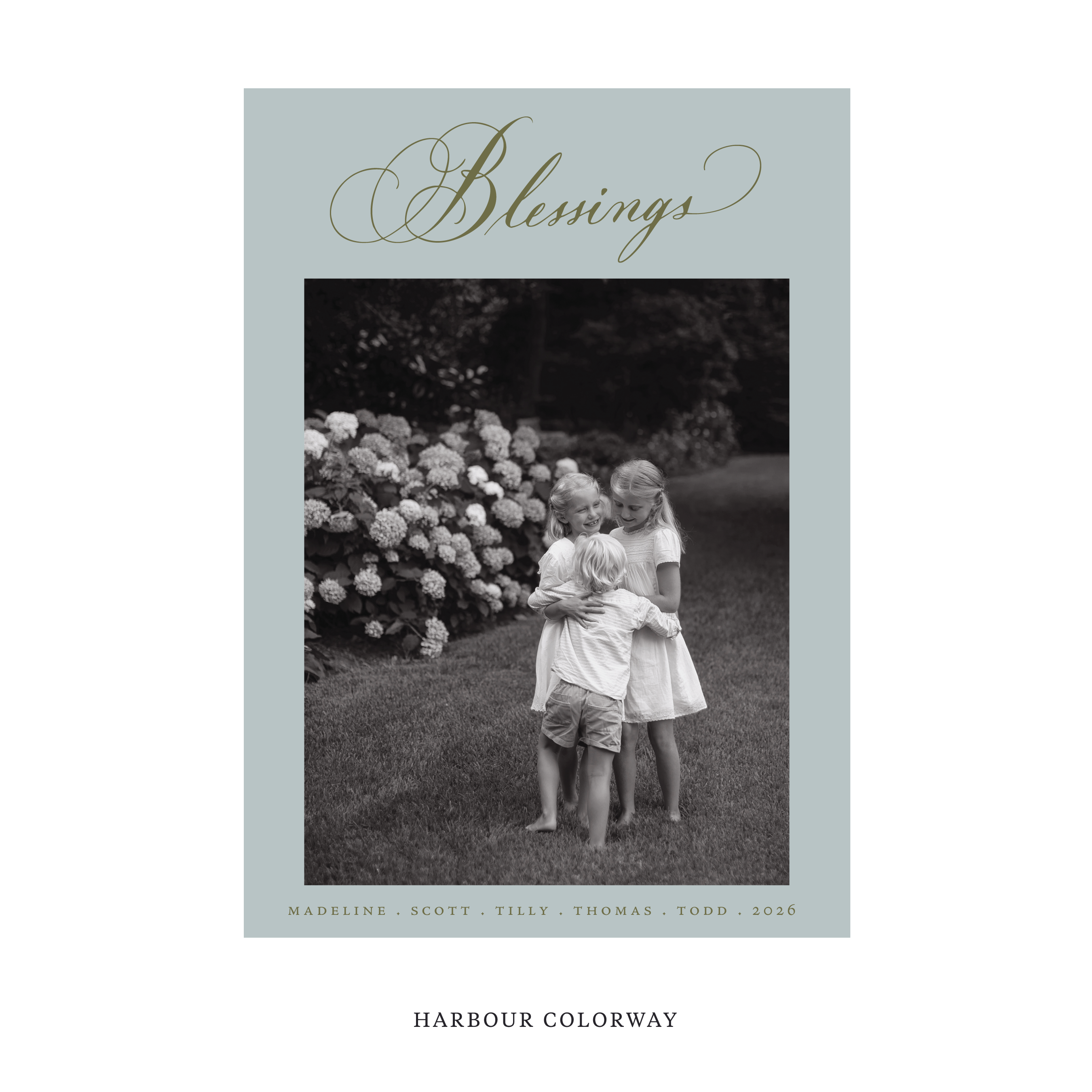 Regent Classic Printed Medium Holiday Card