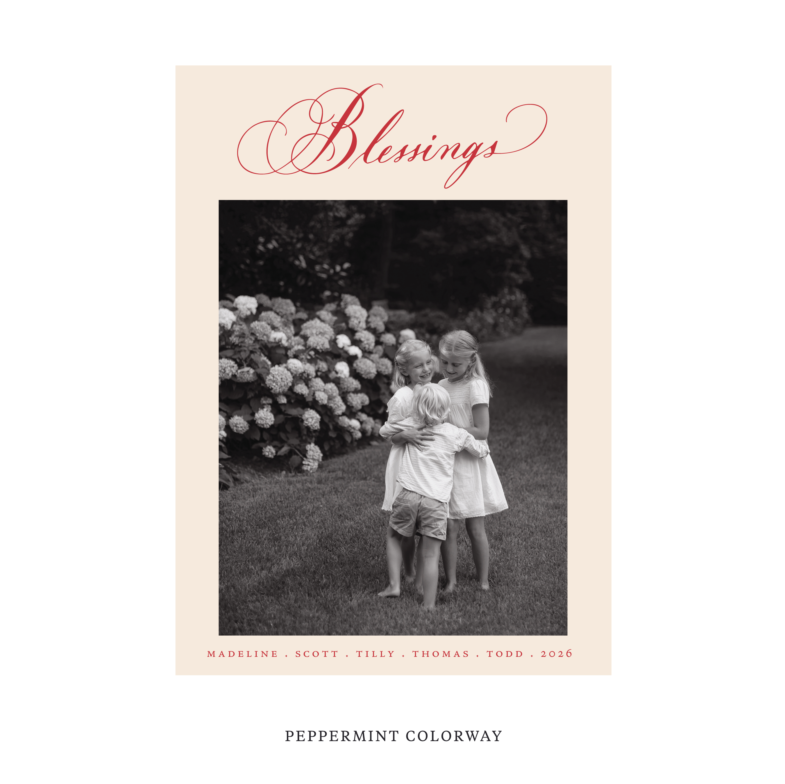 Regent Classic Printed Medium Holiday Card