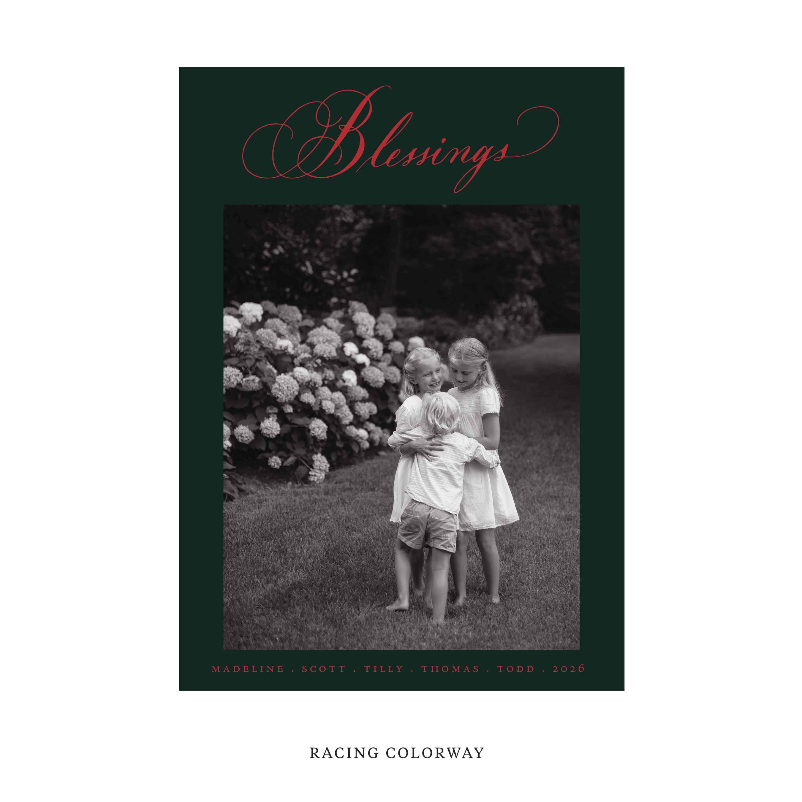Regent Classic Printed Medium Holiday Card