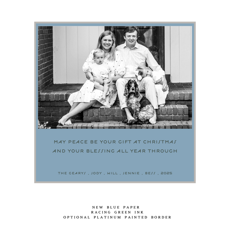 Rhea Large Square Luxe Holiday Card