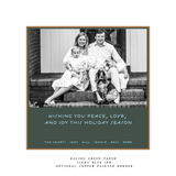 Rhea Large Square Luxe Holiday Card
