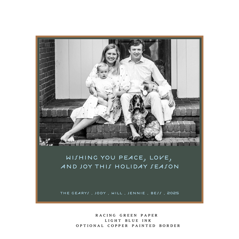 Rhea Large Square Luxe Holiday Card
