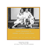 Rhea Large Square Luxe Holiday Card