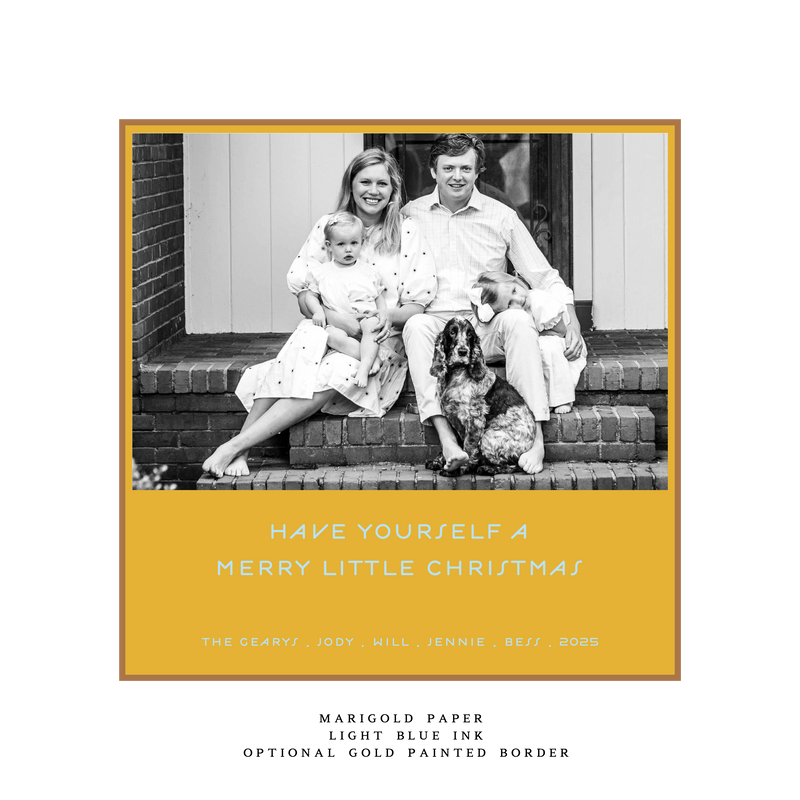 Rhea Large Square Luxe Holiday Card