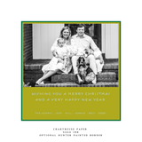 Rhea Large Square Luxe Holiday Card