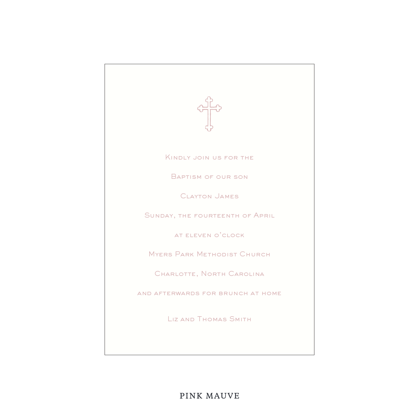 Richmond Religious Celebration Invitation