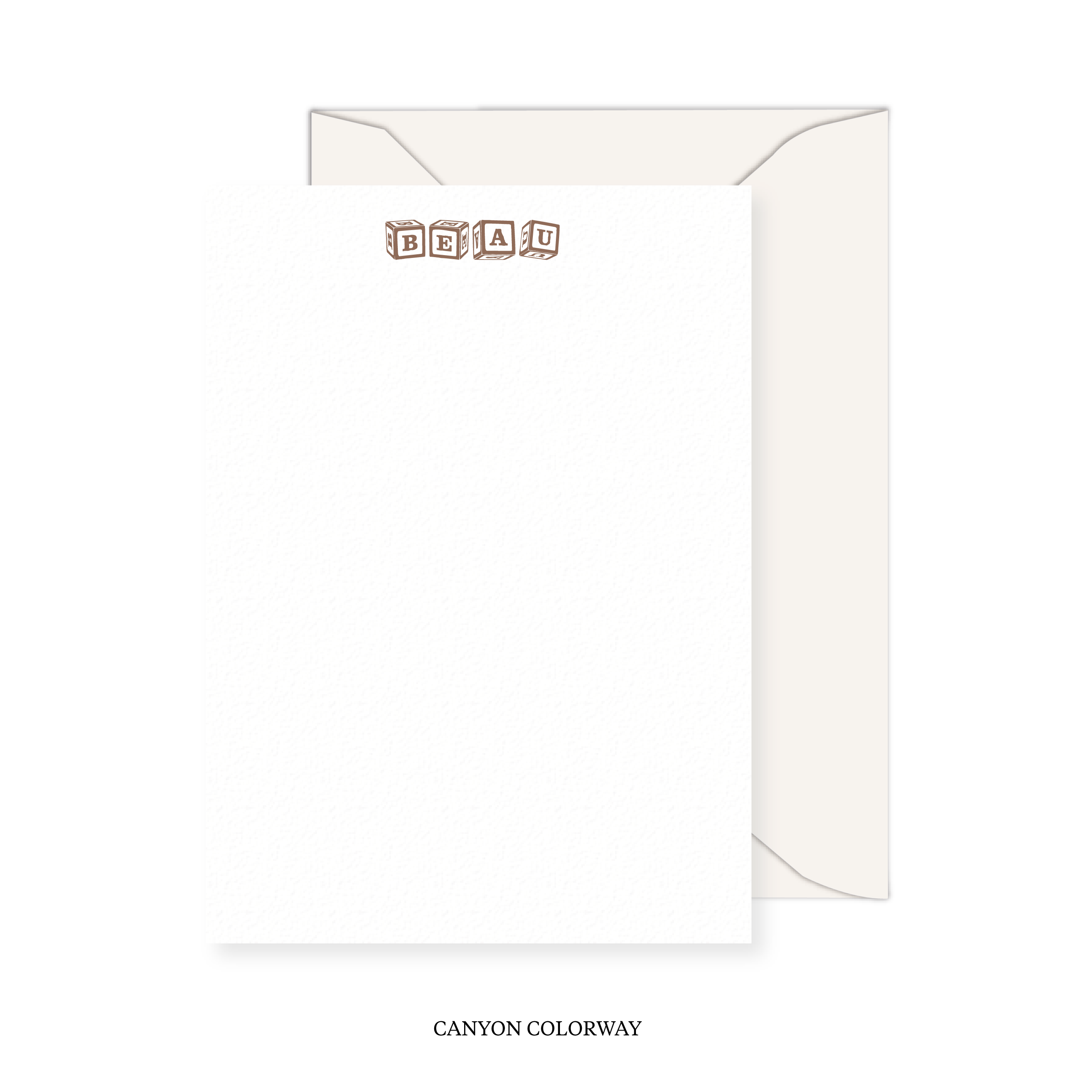 Richmond Motif Classic Printed Note