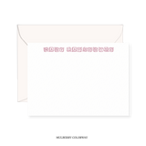 Richmond Motif Classic Printed Note
