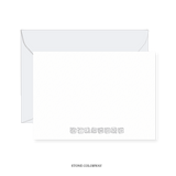 Richmond Motif Classic Printed Note
