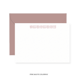 Richmond Motif Classic Printed Note