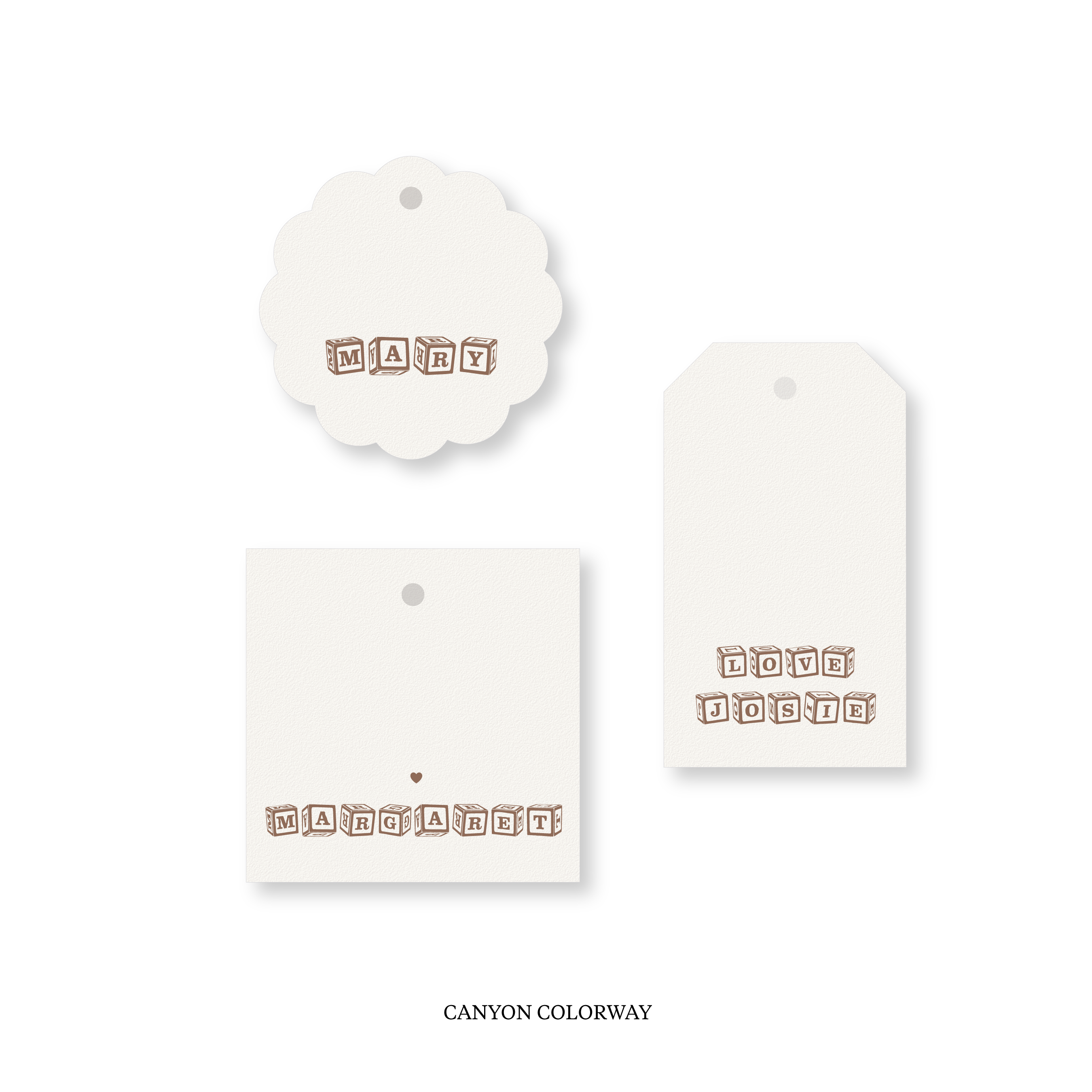 Richmond Classic Printed Tag