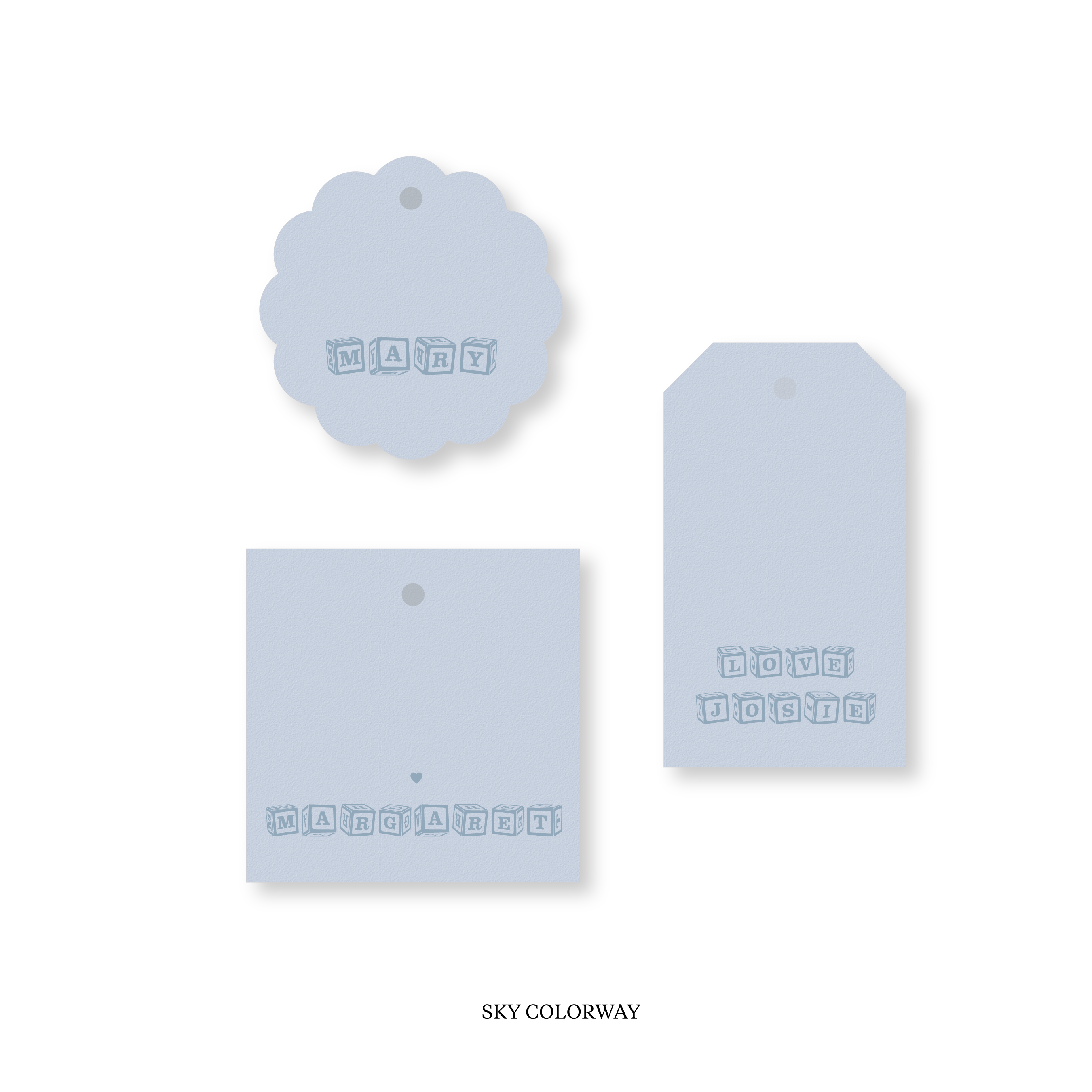 Richmond Classic Printed Tag