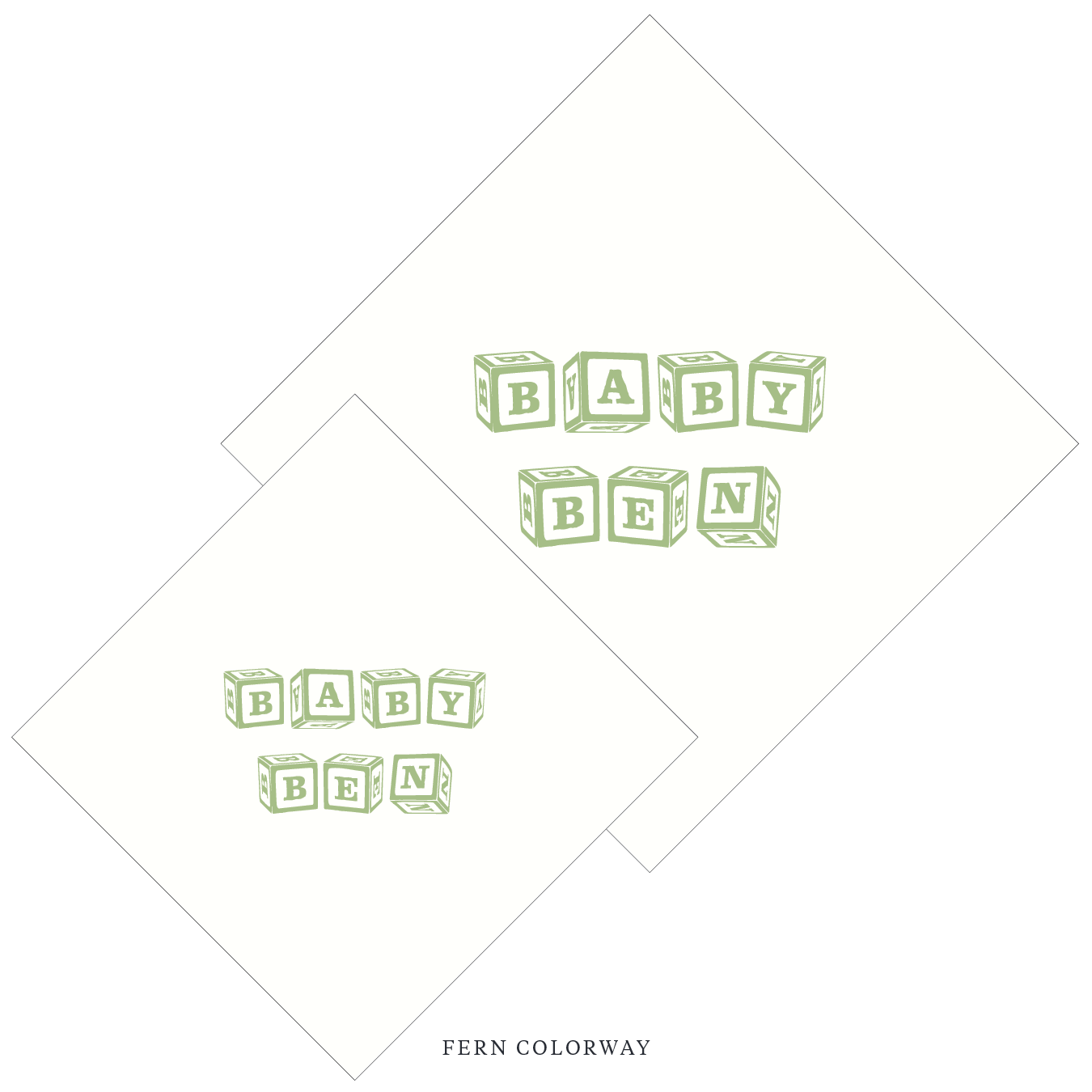 Richmond Motif Cocktail Napkin