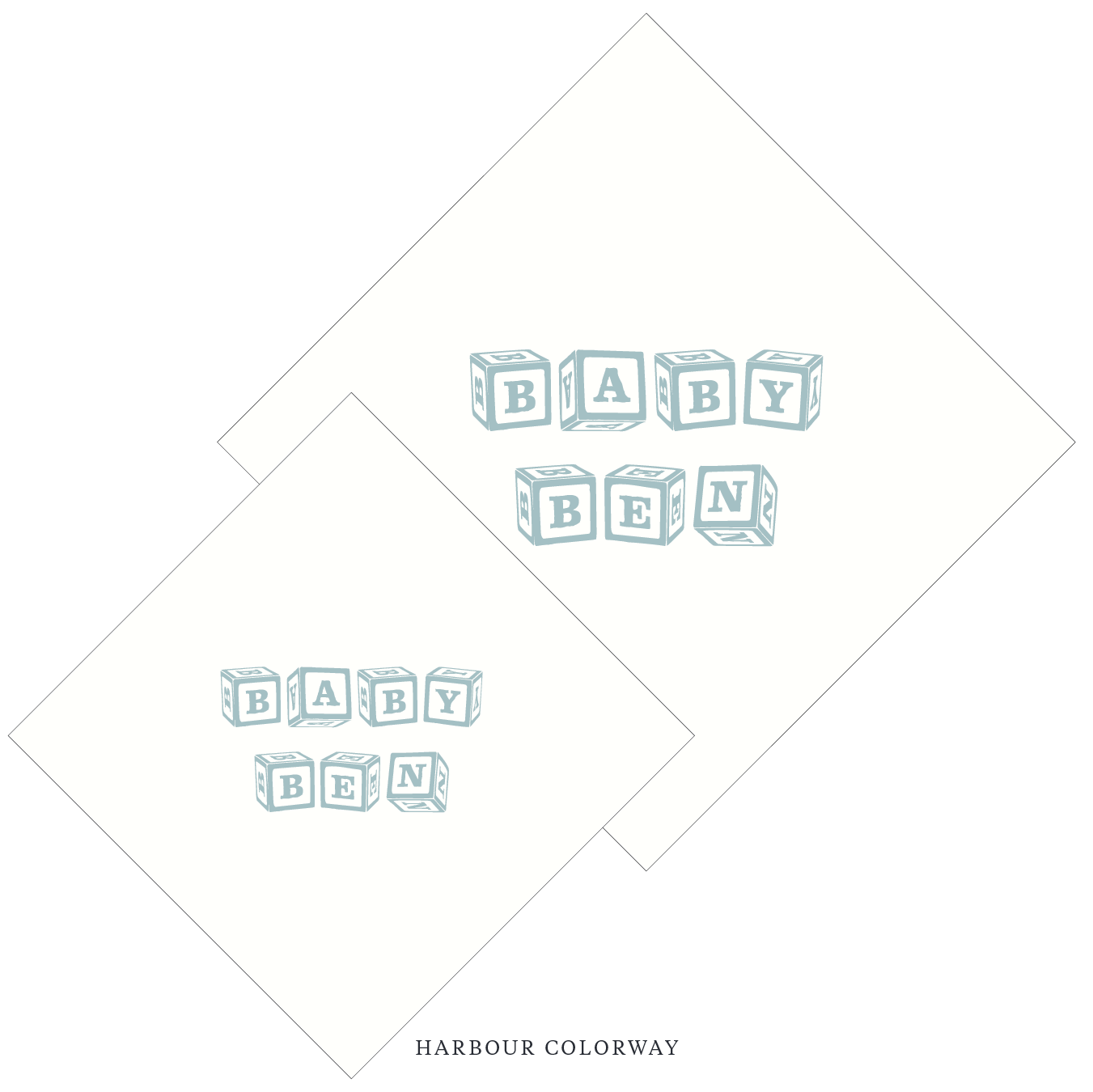 Richmond Motif Cocktail Napkin