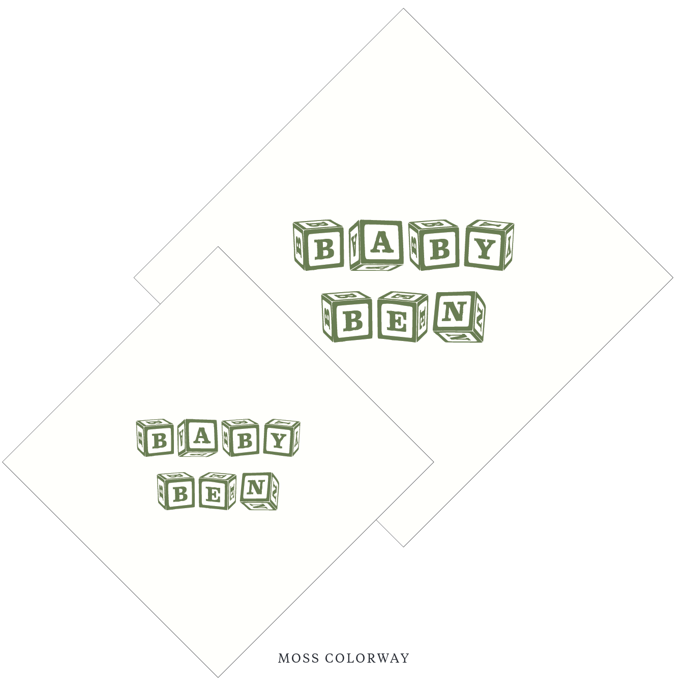 Richmond Motif Cocktail Napkin