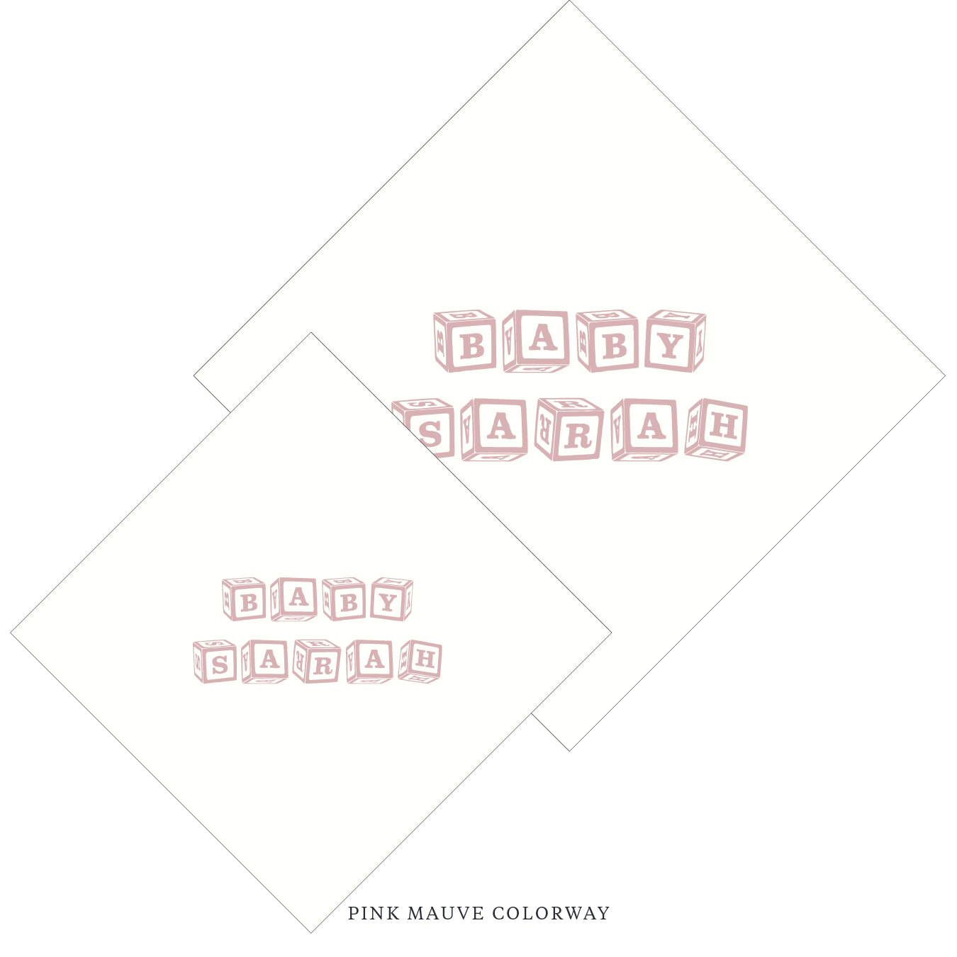 Richmond Motif Cocktail Napkin