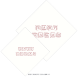 Richmond Motif Cocktail Napkin