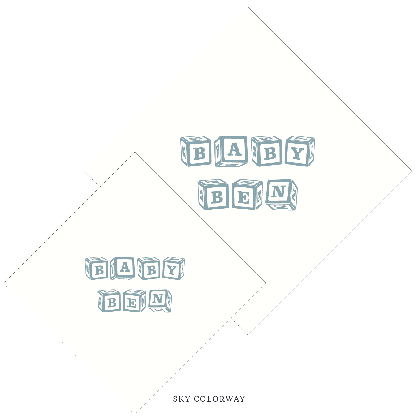 Richmond Motif Cocktail Napkin