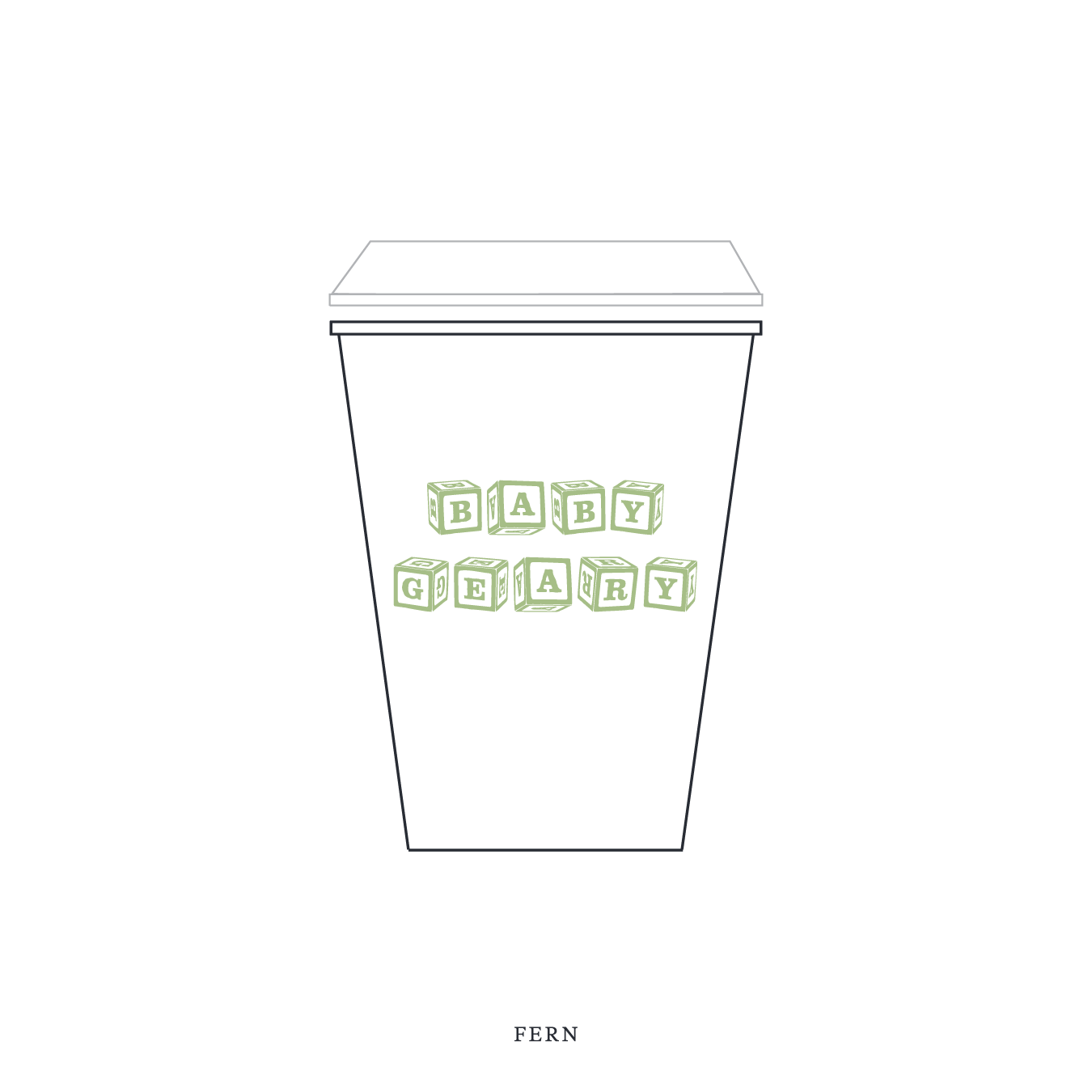 Richmond Motif Paper Cup | 12 oz with Lid