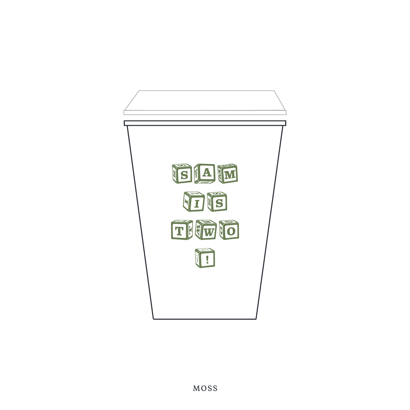 Richmond Motif Paper Cup | 12 oz with Lid