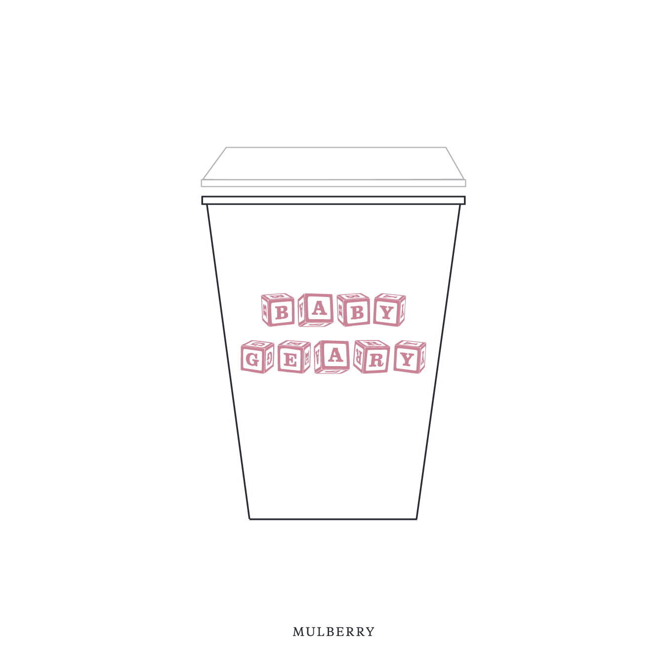 Richmond Motif Paper Cup | 12 oz with Lid