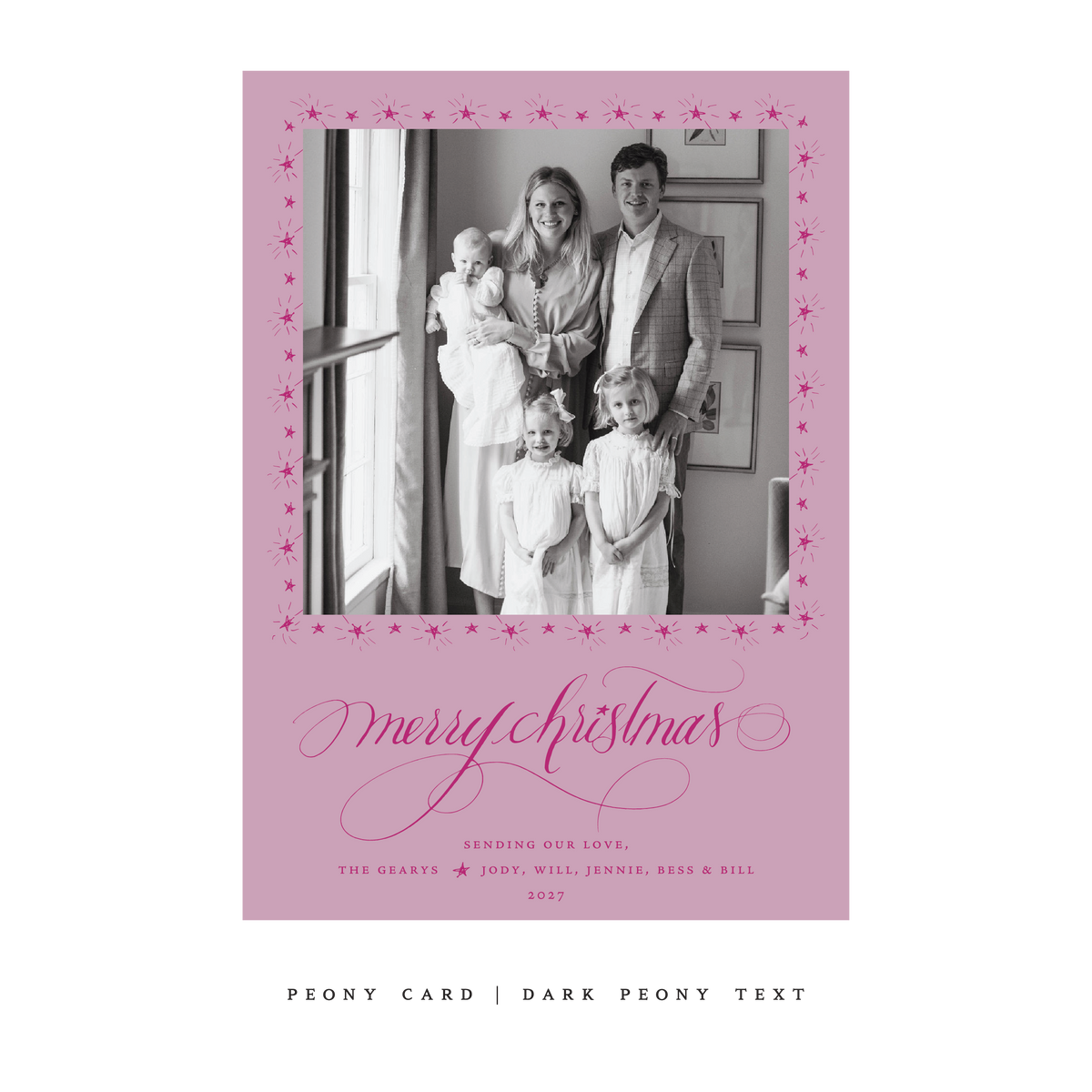 Rodwell Classic Flat Print Holiday Card, Large (Archive)