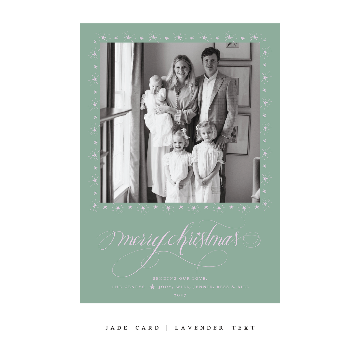 Rodwell Classic Flat Print Holiday Card, Large (Archive)