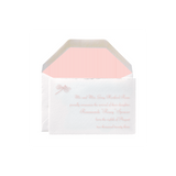 Rosey Petite Engraved Birth Announcement