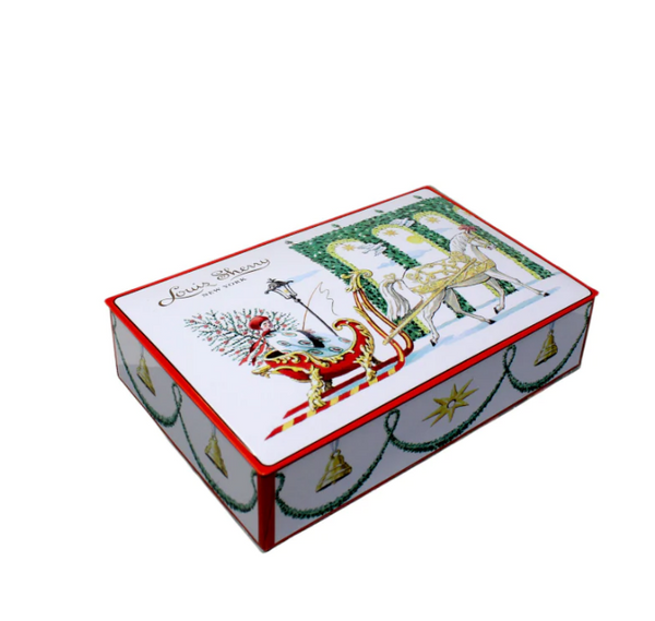12-Piece Louis Sherry Chocolates Tin, Sleigh