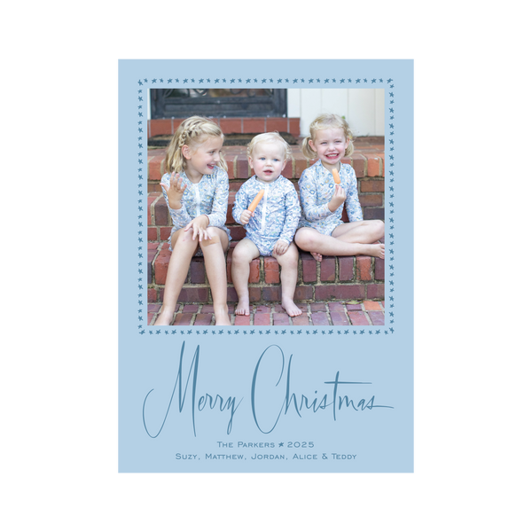 Saxton Classic Printed Medium Holiday Card