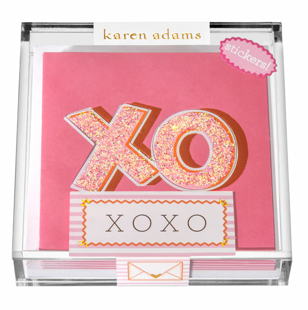 XOXO STICKER GIFT ENCLOSURES