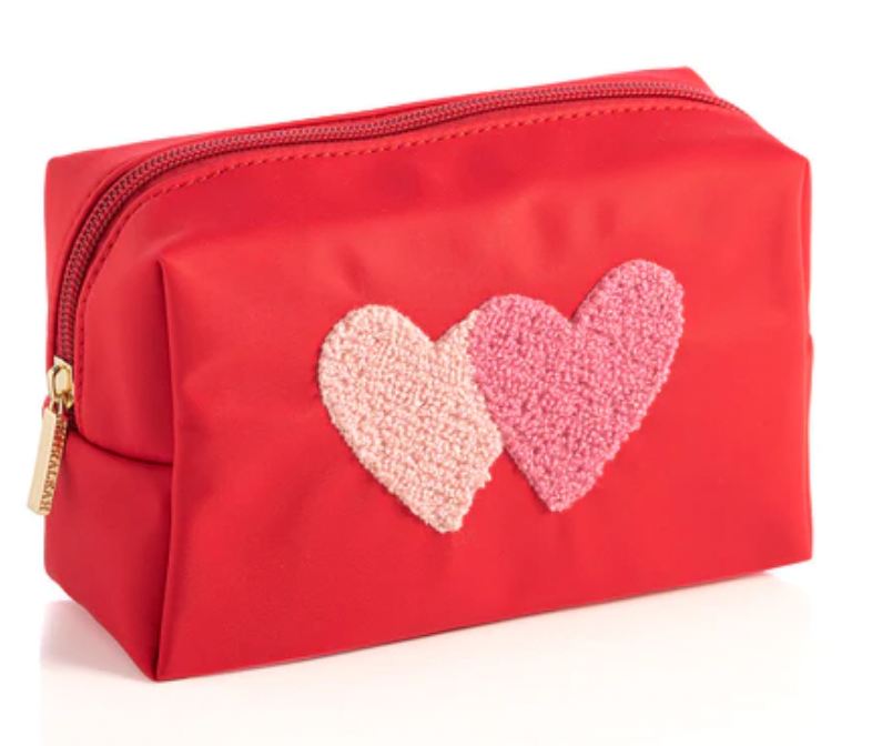 Hearts Cosmetic Pouch