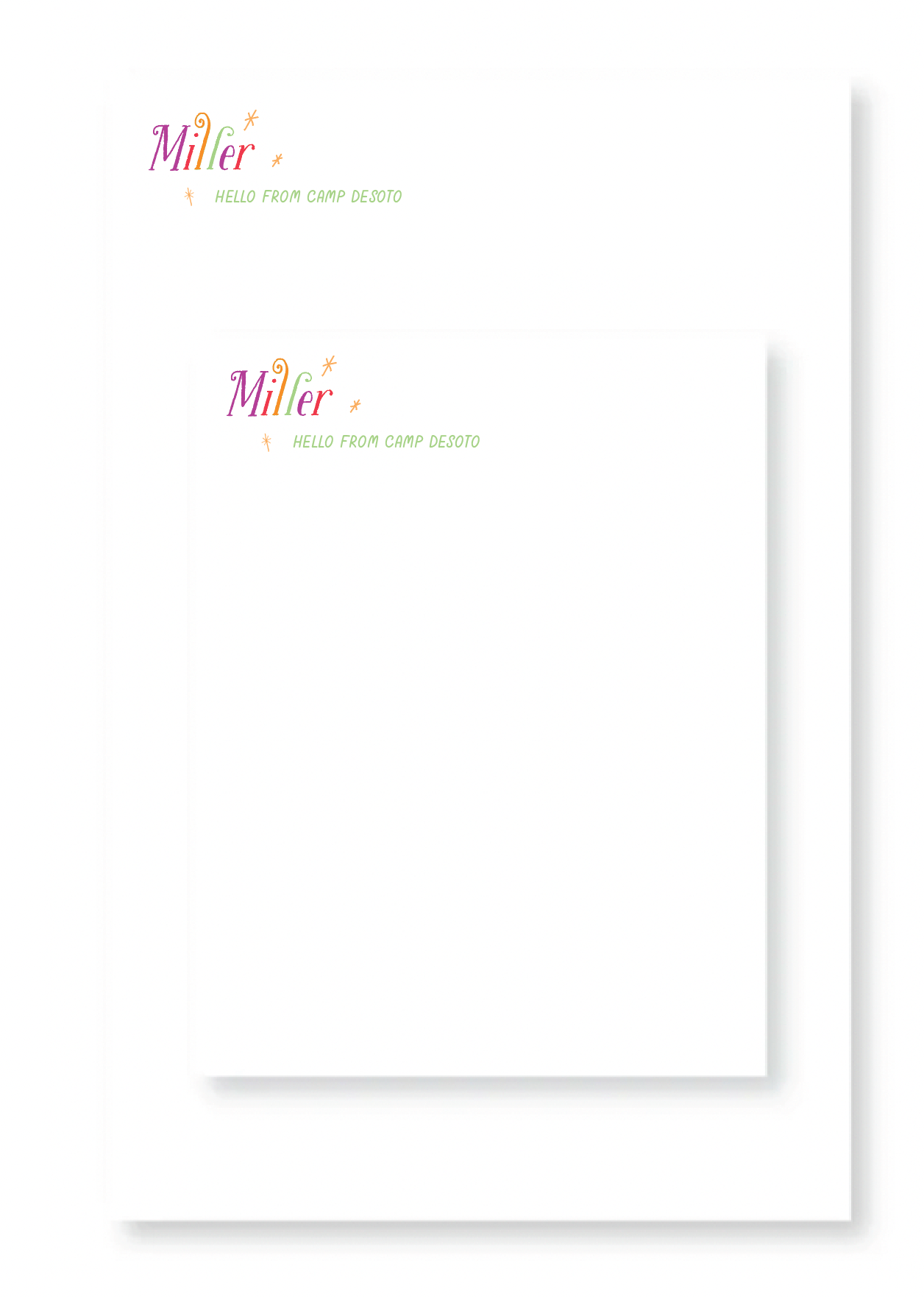 Miller Camp Notepad