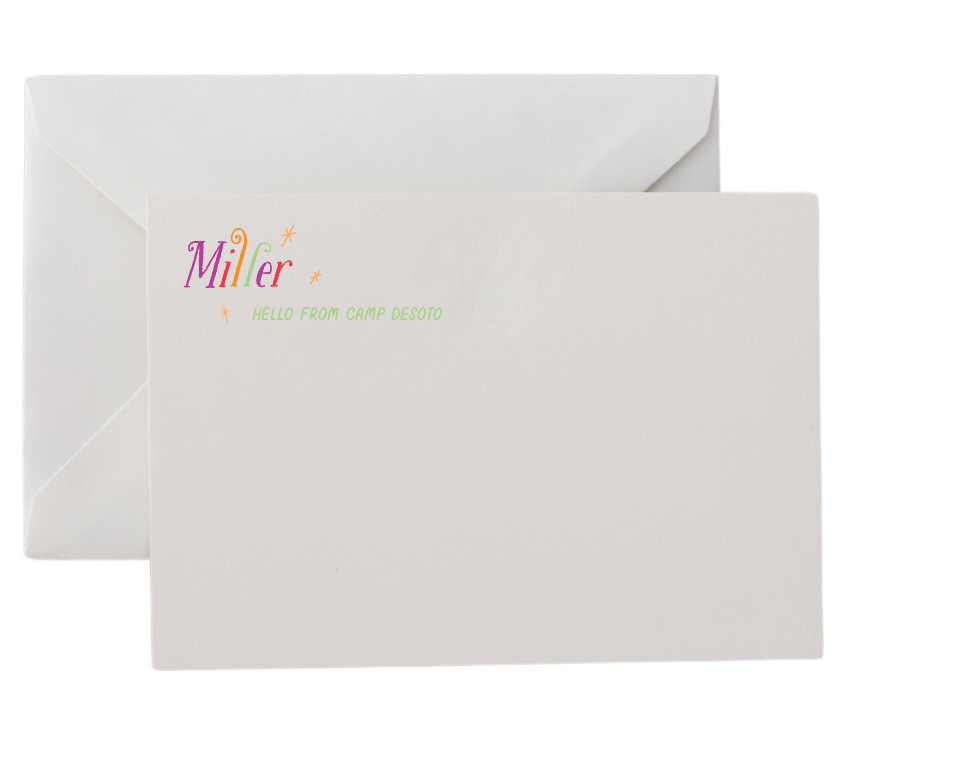 Miller Camp Note