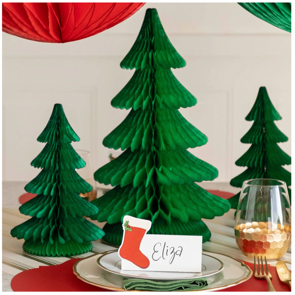 Small Honeycomb Paper Trees (set of 3)
