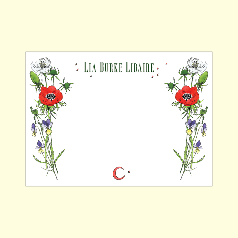 Lia Burke Libaire x Stovall Floral Cards