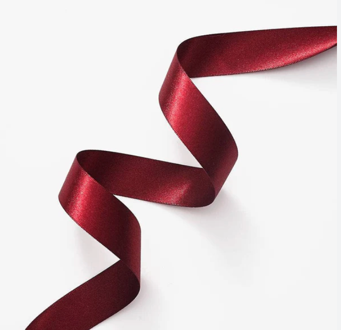 Dahlia Satin Ribbon 1" Plastic Spool
