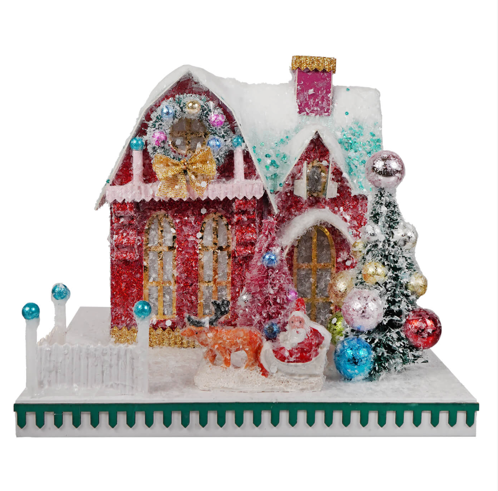 Glitter Christmas Village, Small Rance