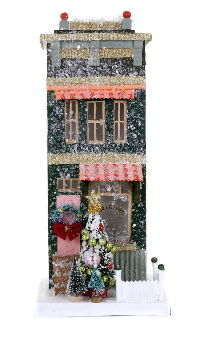 Christmas on Main Street Glitter House