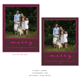 Selene Small Luxe Holiday Card