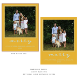 Selene Small Luxe Holiday Card