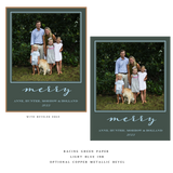 Selene Small Luxe Holiday Card