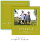 Selene Large Square Luxe Holiday Card