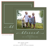 Selene Large Square Luxe Holiday Card