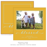 Selene Large Square Luxe Holiday Card