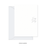 Sienna Calligraphy Classic Printed Note