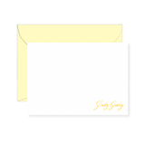 Sienna Calligraphy Classic Printed Note